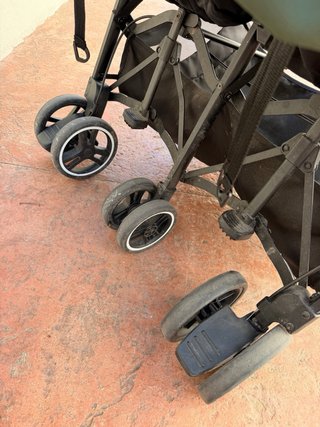Carrito Gemelar Baby Monster Kuki Twin Verde