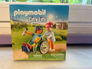 Playmobil City Life Silla de Ruedas 70193