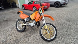 KTM 125 Naranja Enduro/Motocross