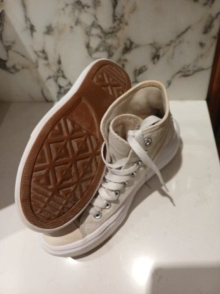 Converse Beige/Blanco Talla 36/5