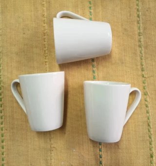 Pack 3 Tazas Porcelana