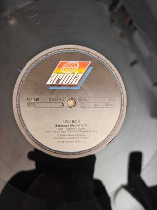 Vinilo 12 Maxi-Single Laid Back - Bakerman Remix