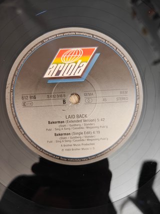 Vinilo 12 Maxi-Single Laid Back - Bakerman Remix