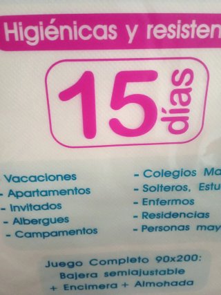 Juego Sábanas Desechables Japlo 90x200