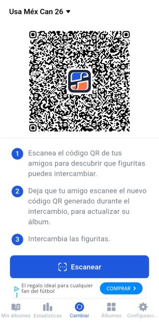 Cambio Cromos Fútbol Mundial..