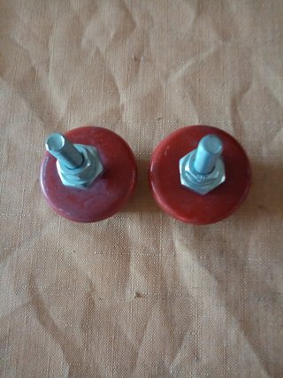 2 silentblocks de goma