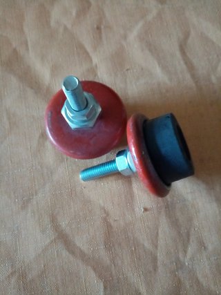 2 silentblocks de goma