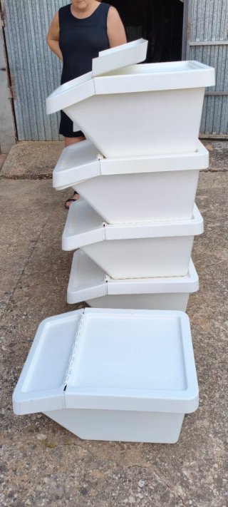 Cajas de Almacenaje Ikea Blancas