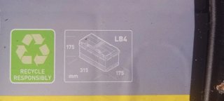Batería EXIDE Premium EA852 85Ah 12V