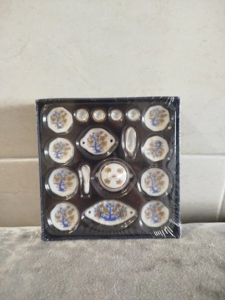 Vajilla Miniatura Casa Muñecas
