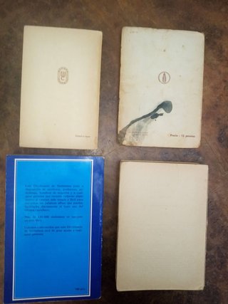 Literatura española. lote de 4 libros