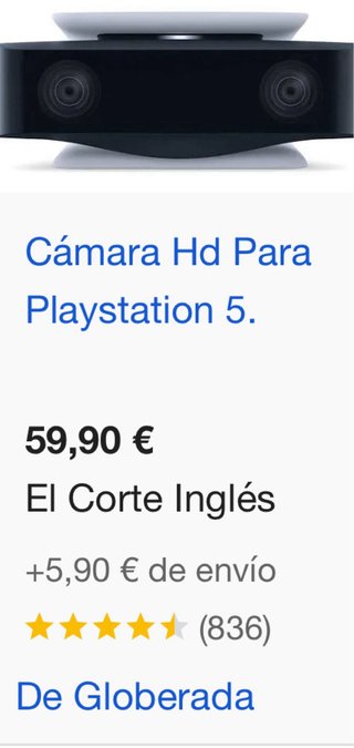 Cámara HD Sony PS5