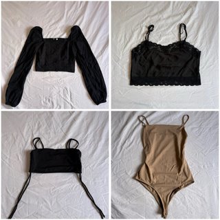 Lote 20 tops varios colores y tallas