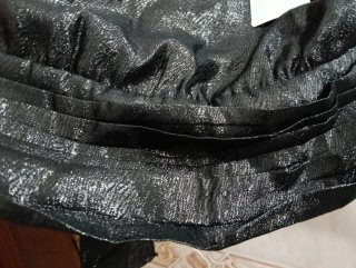 Blusa Mango Asimétrica Manga Abullonada Talla M