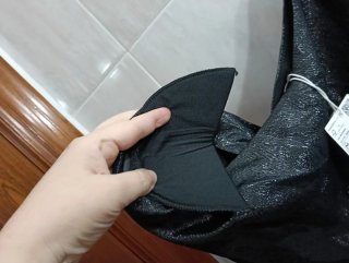 Blusa Mango Asimétrica Manga Abullonada Talla M