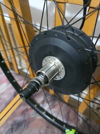 Rueda Eléctrica Ebike 27.5 trasera poco uso