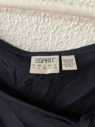 Vestido Esprit azul marino talla L