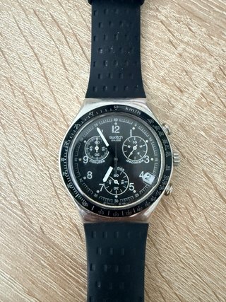 Reloj Swatch Irony Chrono AG2000 Negro