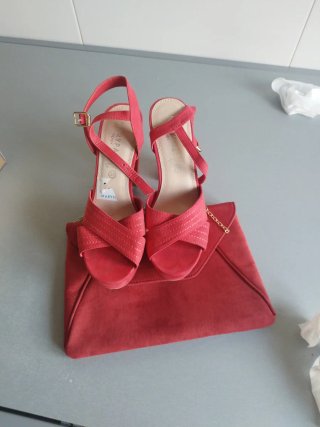 Zapatos Marypaz rojos talla 39