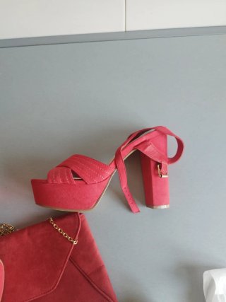 Zapatos Marypaz rojos talla 39