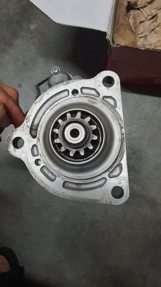 Motor de arranque scania