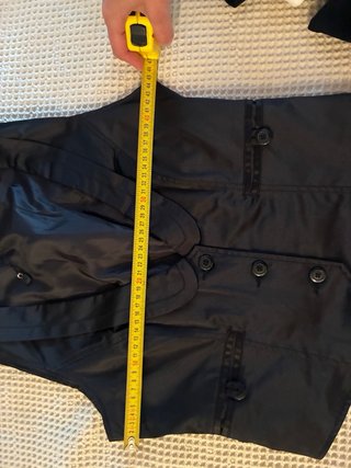 Chaleco Amisu raso negro talla 40