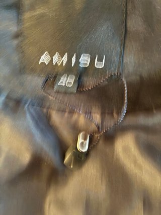 Chaleco Amisu raso negro talla 40