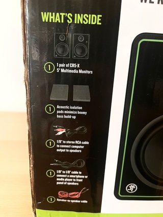 Altavoces Mackie CR5-X