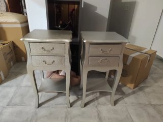 Cabecero cama 135cm + 2 mesitas