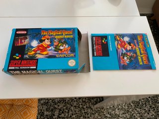 The Magical Quest Mickey Mouse Super Nintendo PAL
