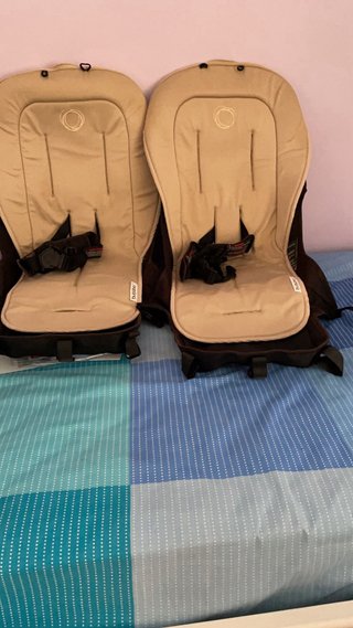Bugaboo Donkey Duo Gemelar Completo + Extras