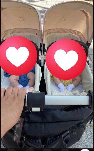 Bugaboo Donkey Duo Gemelar Completo + Extras