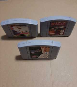 Lote 3 Video Juegos N64  Nintendo 64 Originales.