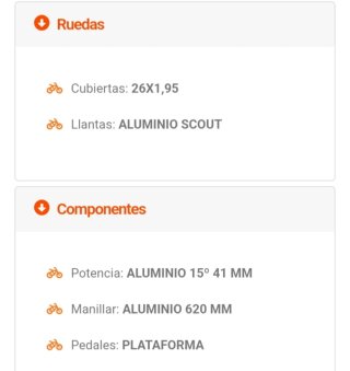 Bicicleta Aluminio Ruedas 26 ,negociable