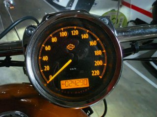 Harley-Davidson Sportster XL1200 Custom Naranja