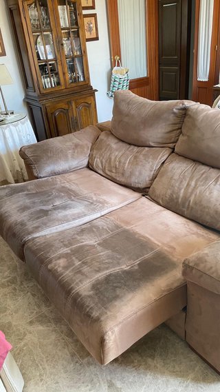 Conjunto de sofás de tela