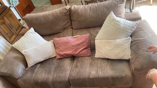 Conjunto de sofás de tela