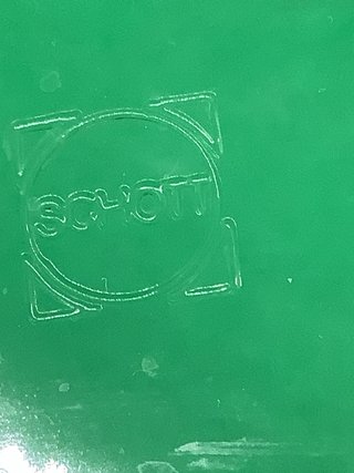 Coperchio Schott in Vetro Trasparente Nero