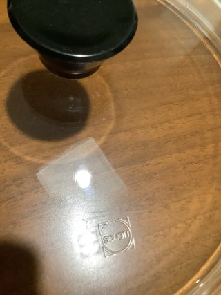 Coperchio Schott in Vetro Trasparente Nero