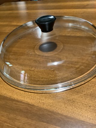 Coperchio Schott in Vetro Trasparente Nero