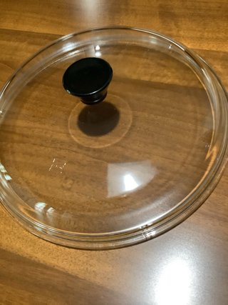 Coperchio Schott in Vetro Trasparente Nero
