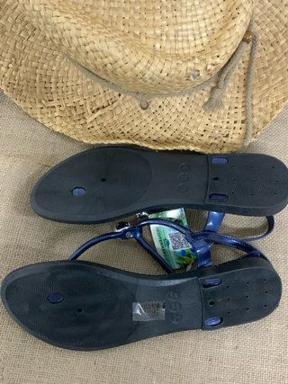 Sandalias Mediterraneo Sol Azul y Plata