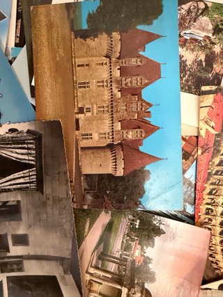 Lote 100 Postales Antiguas Escritas C