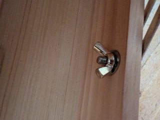Maletín de dibujo de madera