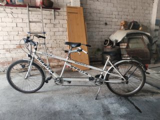 Bicicleta Tándem Orbita Sintra Blanca