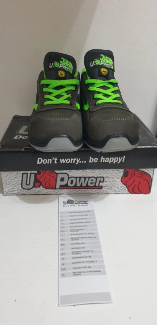 Scarpe da lavoro antinfortunistiche u-power n 38