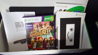 ✅Lote Xbox 360 Negra + Kinect + 9 Juegos