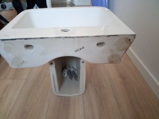 Lavabo Roca Blanco Porcelana