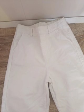 Pantalón blanco niña talla 12