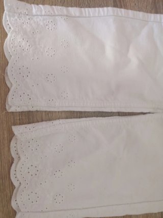 Pantalón blanco niña talla 12